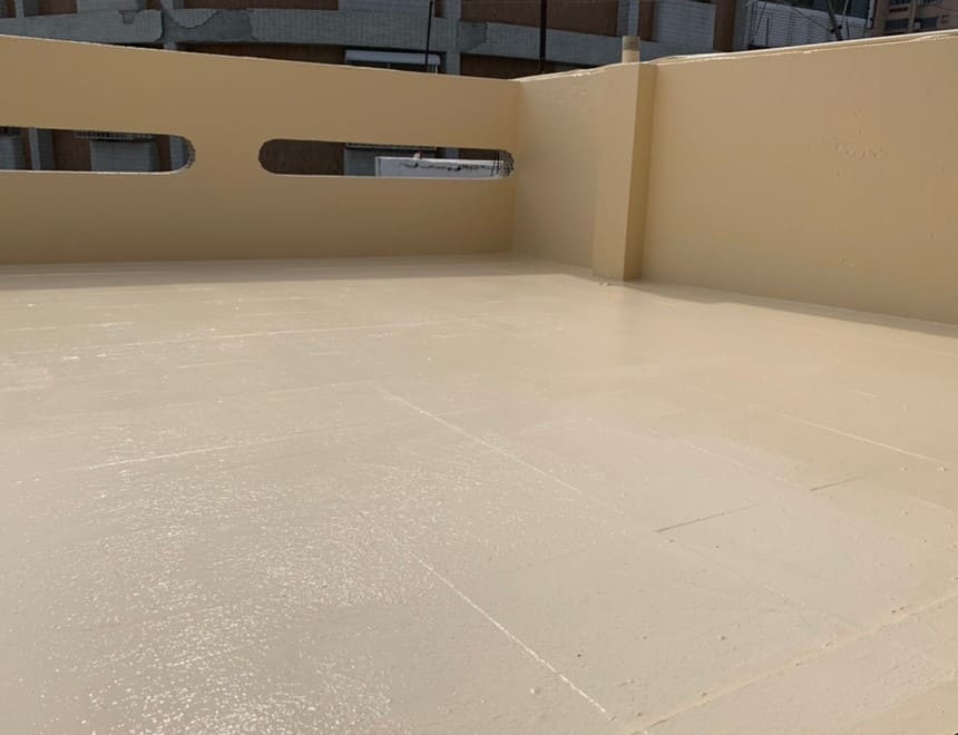 以最薄的施工面發揮最大的防熱效果！